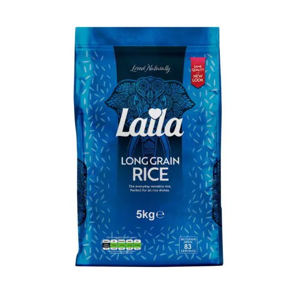 Laila Pudding Rice Rice Pudding Laila Pudding Rice Brick Pack - 6 X 2KG Bags Of Short ...