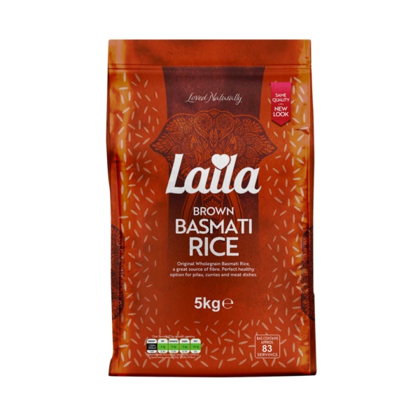 Brown Basmati Rice | Laila | Surya Foods, UK