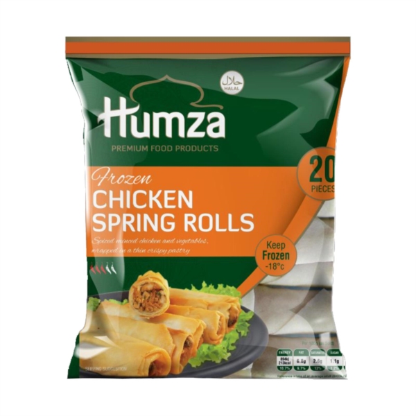Humza Chicken Spring Roll 10x650g (20 pieces)