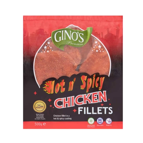 GINO'S Hot n Spicy Chicken Fillets 6x500g