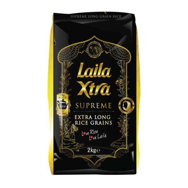 Xtra Long Grain Rice Laila Surya Foods, UK