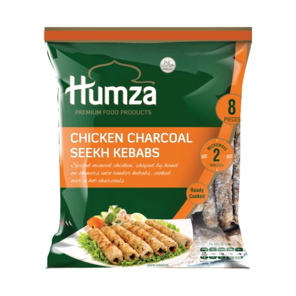 Frozen Chicken Charcoal Kebab Humza Surya Foods, UK
