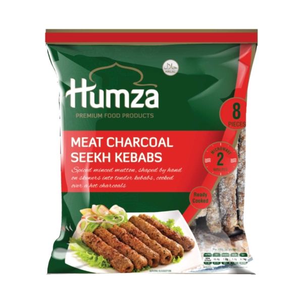 Frozen Meat Charcoal Kebab Humza Surya Foods, UK