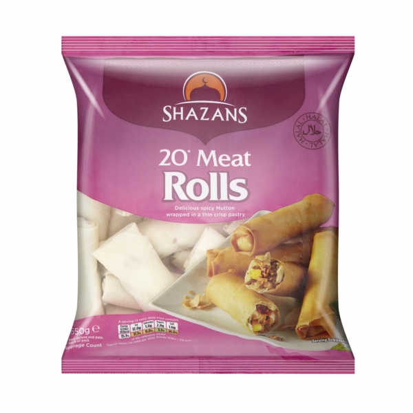 Shazans Meat Roll 10X650G (20 pieces) - OS