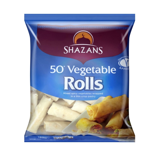 Shazans Vegetable Roll  6X1650G (50 pieces)