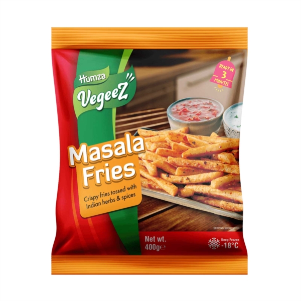 Humza VegeeZ Masala Fries 18x400gm