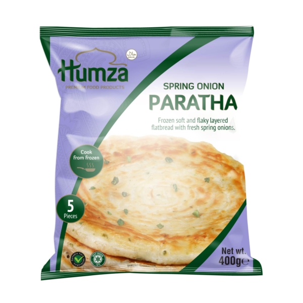 Humza Paratha Onion 12x400g (5 Pieces)