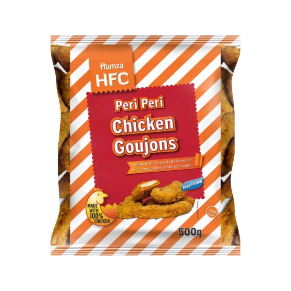 Humza HFC Peri Peri Chicken Goujons 6x500g- OS