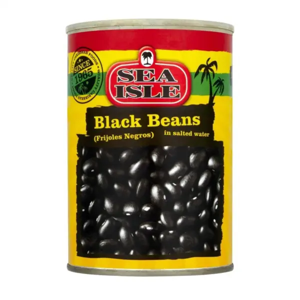 Sea Isle Black Beans 12x400g