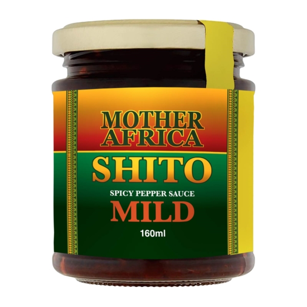 x2 Africa's Finest Shito Hot & Mild 160g - Afrimartuk