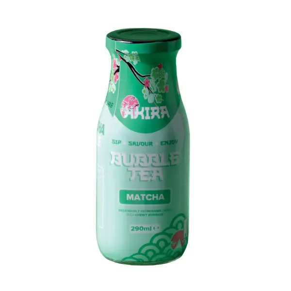 Akira Matcha Bubble Milk Tea 6x290ml