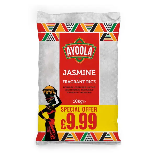 Ayoola Jasmine Rice 10kg PM £9.99
