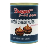 Dayat Water Chestnuts Whole 24x567G -CC