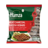 Humza Meat Charcoal Kebab 8x750g (15 pieces) - OS