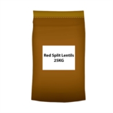 Red Split Lentils 25Kg