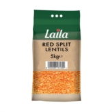 Laila Red Split Lentils 5Kg