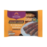 Shazans Chicken Kebab Microcook 8x600g (12 Pieces)