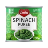 Laila Spinach Puree 12x795g - OS