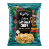 Kingston's Cassava Chips Salted 24x80g