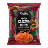 Kingston's Cassava Chips Chilli 24x80g