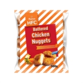 Humza HFC Battered Chicken Nuggets 6x500g - OS