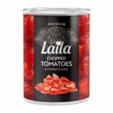 Laila Canned Chopped Tomatoes 12x400g - OS