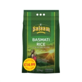 Salaam Basmati Rice 10KG PM £14.99 S