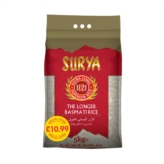 Surya 1121 Extra Long Superior Rice 5KG PM£10.99S