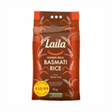 Laila Sella Basmati Rice5KG (PP) PM£10.99 S