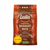 Laila Sella Basmati Rice10KG PM £17.99 S