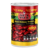 Sea Isle Red Kidney Beans 12 x 400g - Can PM 49P